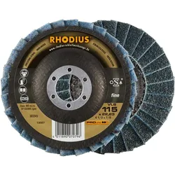 Rhodius, Schleifmittel, PROline VLS Vliesfächerschleifscheibe 115 x 22,23 mm fine (Fine)