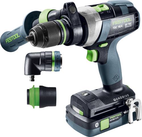 Festool TDC 18/4 5,0/4,0 I-Set 577612 Akku-Bohrschrauber 18V 4 Ah, 5Ah