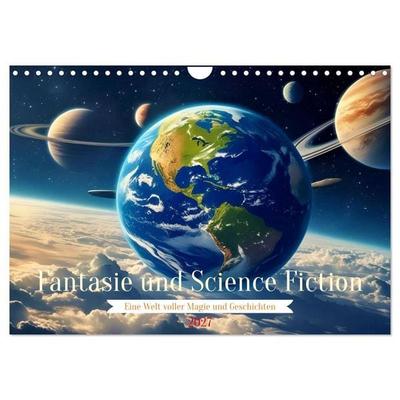 Fantasie und Science Fiction (Wandkalender 2027 DIN A4 quer), CALVENDO Monatskalender