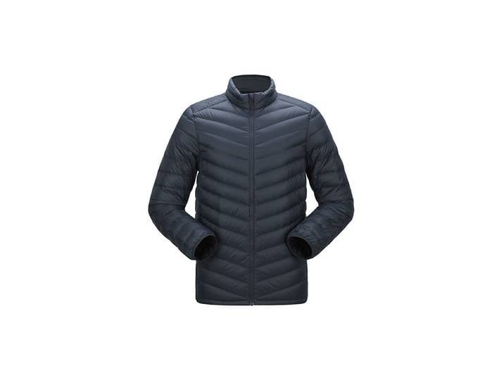 Mobi Garden Doudoune légère à col montant pour homme_Bleu marine profond_L