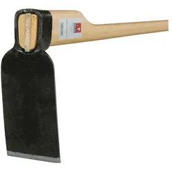 Ideal, Gartenhandwerkzeug, Reuthacke Blattmass 210 x 100 x 120 mm geschmiedet, mit Eschenstiel Gewicht 1500 g