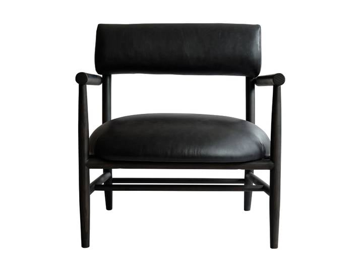 101 Copenhagen Nama Lounge Chair Aniline leather black