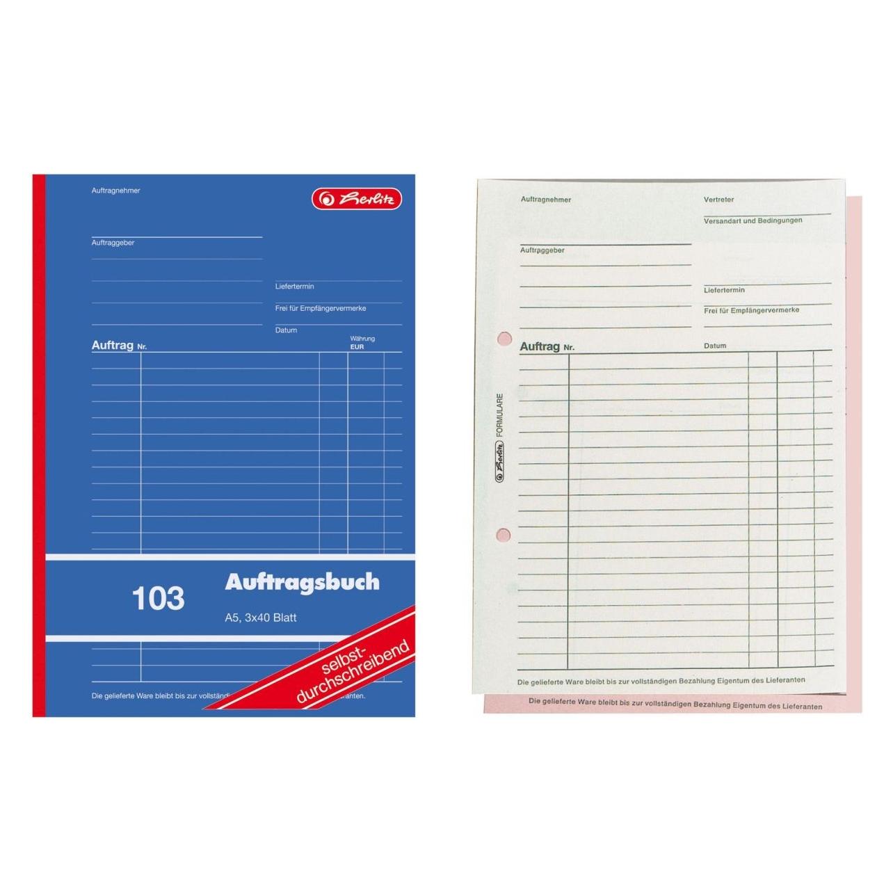 Herlitz Formularbuch (40x) (880534)