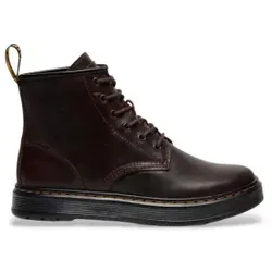 Dr Martens für Herren. 41681200 Brookline Chukka Dunkelbraune Lederstiefeletten (41), Wohnung, Schnürsenkel, Lässig