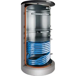 BOSCH Pufferspei. STORA BSH 750-6 ERZ 1B für Wärmepumpen, 1820x1030, 750L, silbe...