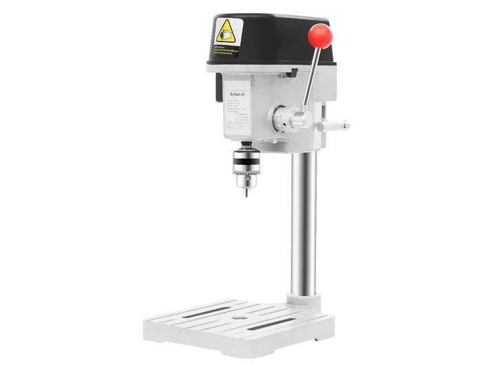 Perceuse à colonne miniature 340W, perceuse de table miniature à vitesse réglable sur 3 niveaux, perceuse à colonne portable haute précision