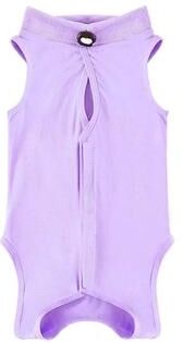 Uplift Treasures Soft Anti Licking Cat Recovery Jumpsuit purple s