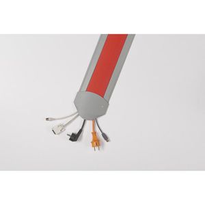 Serpa Kabelbrücke EasyLoader Flexi B15, 5 Kanal, 150 cm x 15 cm, rot, Gummi