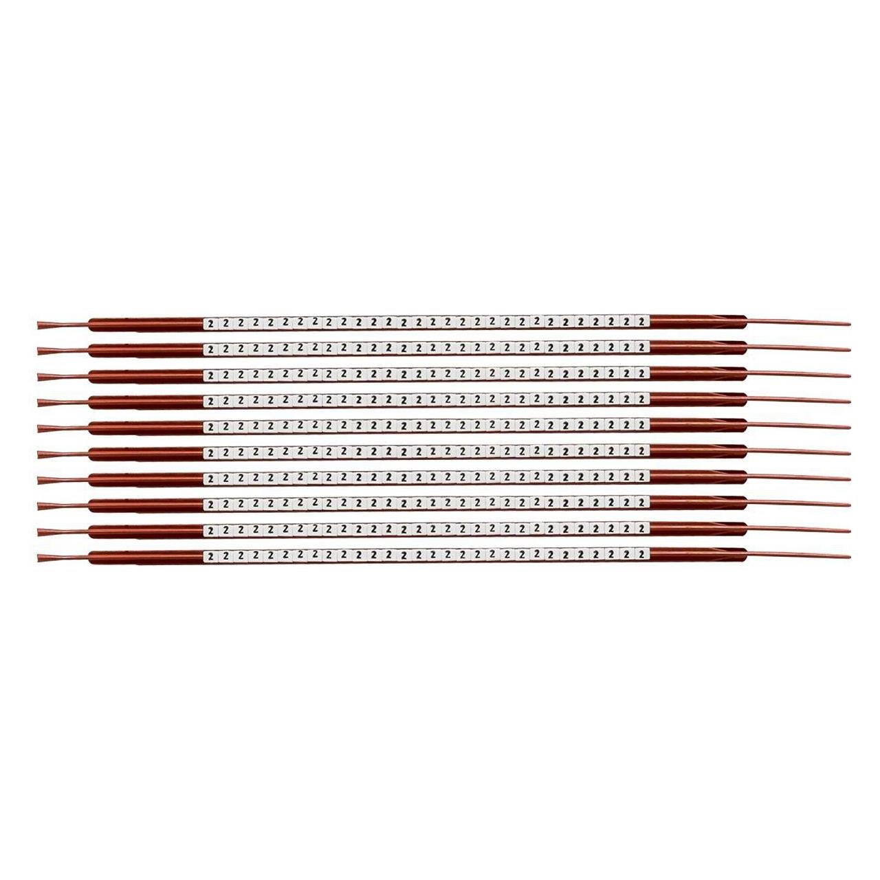 Brady ClipSleeve Kabelkennzeichnungen, Grösse 03 (132952)