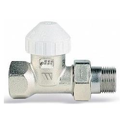 Watts Csslr Plus Typ 1 Heizkörperventil ½" gerade mit ABS-Gehäuse. M30x1,5. Baulänge inkl. Verschraubung 9 (179D12WM)