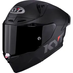 KYT R1R Plain, Integralhelm - Grau - XXL