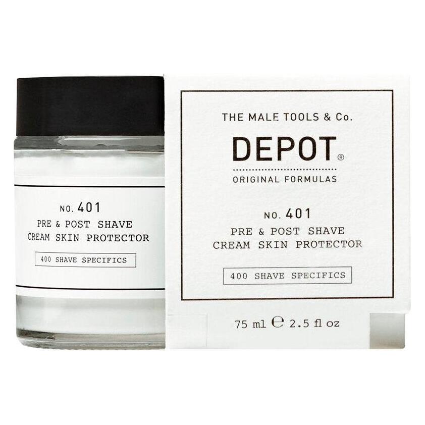 Depot No. 401 Pre&Post Shave Cream Skin Protector 75ml (Aftershave Balsam, 75 ml) (8032274060925)