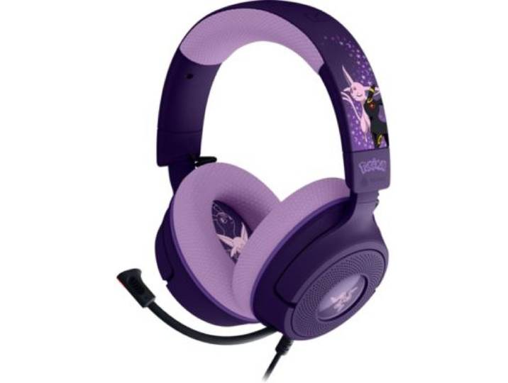 Razer - Casque Gamer Kraken V4 X Pokémon Mentali Noctali Ed