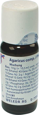 WELEDA AG AGARICUS COMP./Phosphorus Mischung 50 ml 02640933