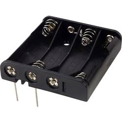 TRU COMPONENTS BH441P Batteriehalter 4x Micro (AAA) Kontaktpole