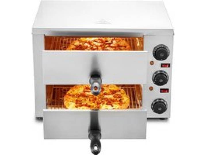 Four à Pizza - DUOKU - FY-P0-2 - 12 Pouces - 1700 W - Température 50-350℃