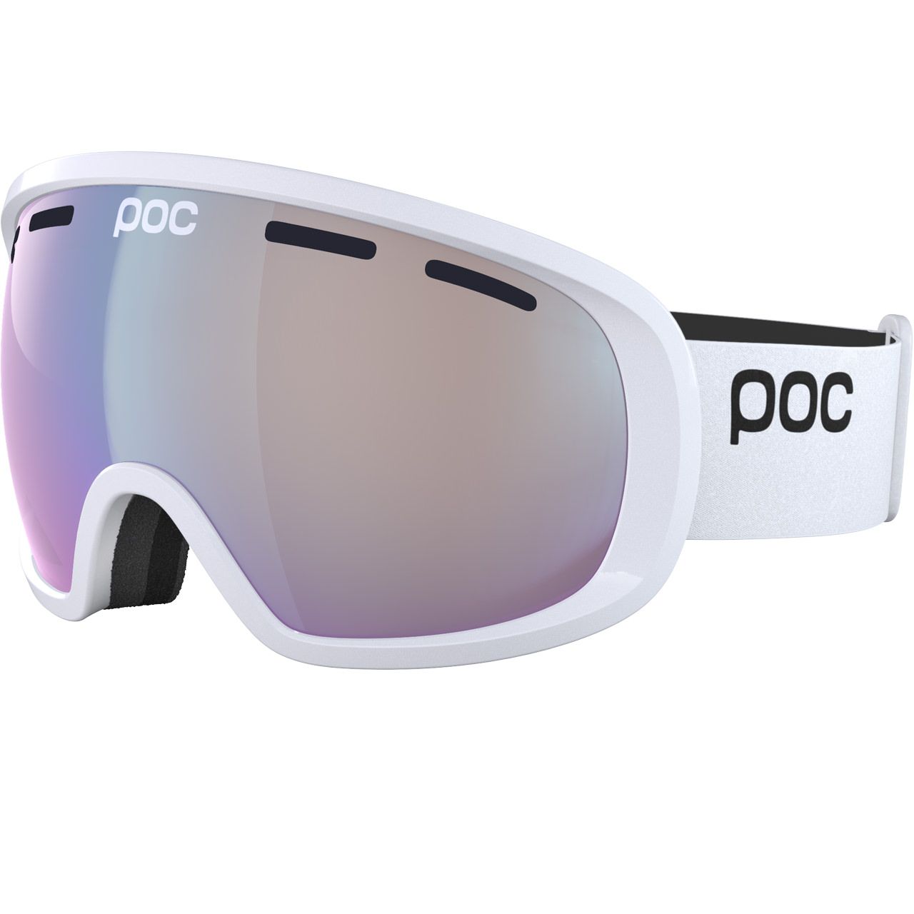 POC Fovea Photochromic hydrogen white/light pink sky blue