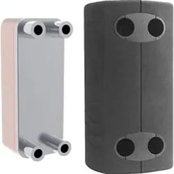 PWT BU110H-1-140 Cu gelötet inklusive Konsole Isolierung Anschluss-Verschraubung 1 1/4'' auf 1'' AG