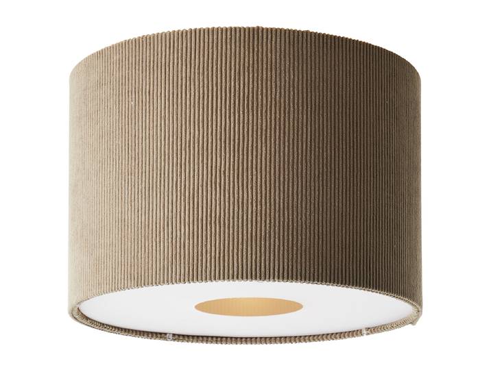 Deckenleuchte Ø 35cm Grau Cord E27