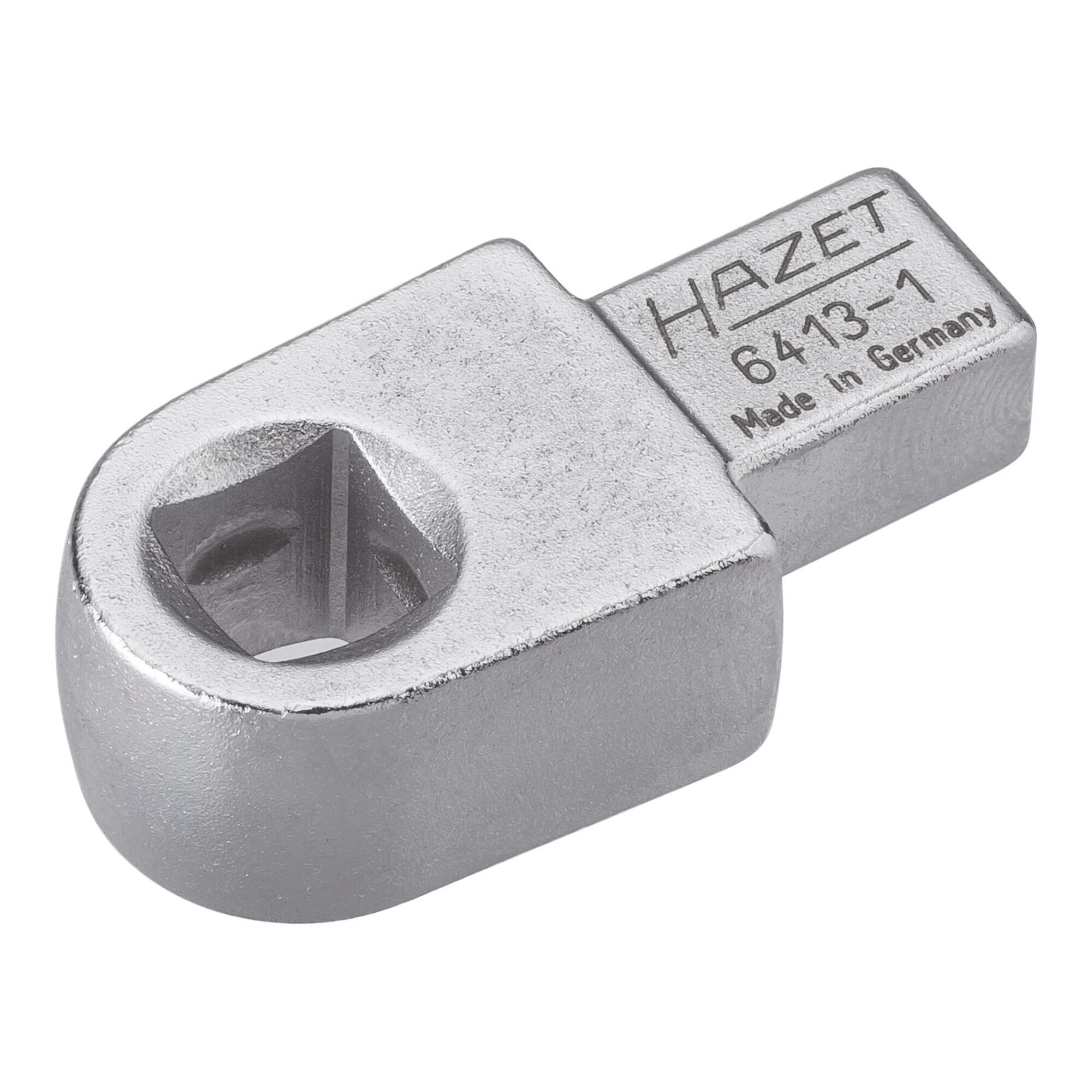 HAZET Einsteck-Vierkant-Halter 6413-1 Einsteck-Vierkant 9 x 12 mm Vierkant massiv 10 mm (3/8 Zoll))