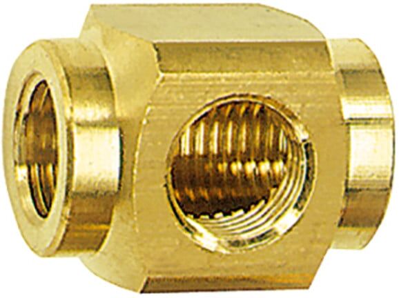 Riegler T-collecteur, M5, SW 8, laiton (16.0960)