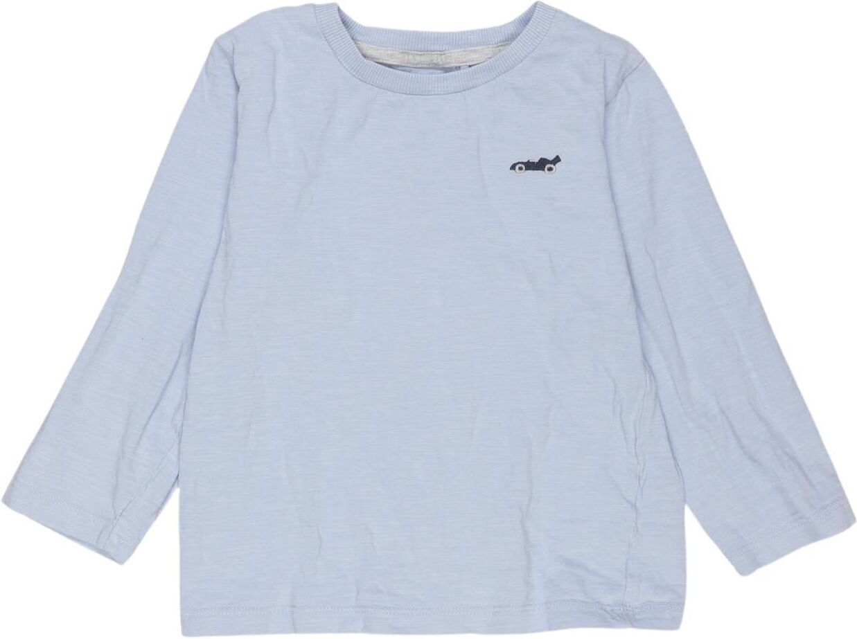Next Jungen Langarmshirt, Hellblau, Gr. EU 104, Baumwolle - Second Hand