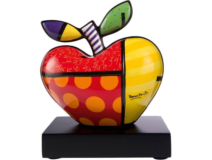 Sammelfigur GOEBEL Big Apple , bunt, B:11cm H:17cm T:14cm, Holzwerkstoff, Porzellan, Dekofiguren, Sammelfigur