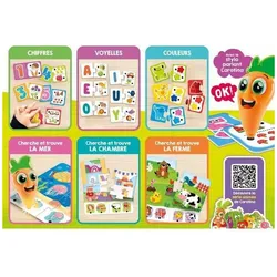 Lisciani Lernspiel Giochi CAROTINA BABY (Französisch, 2 - 3 Jahre)
