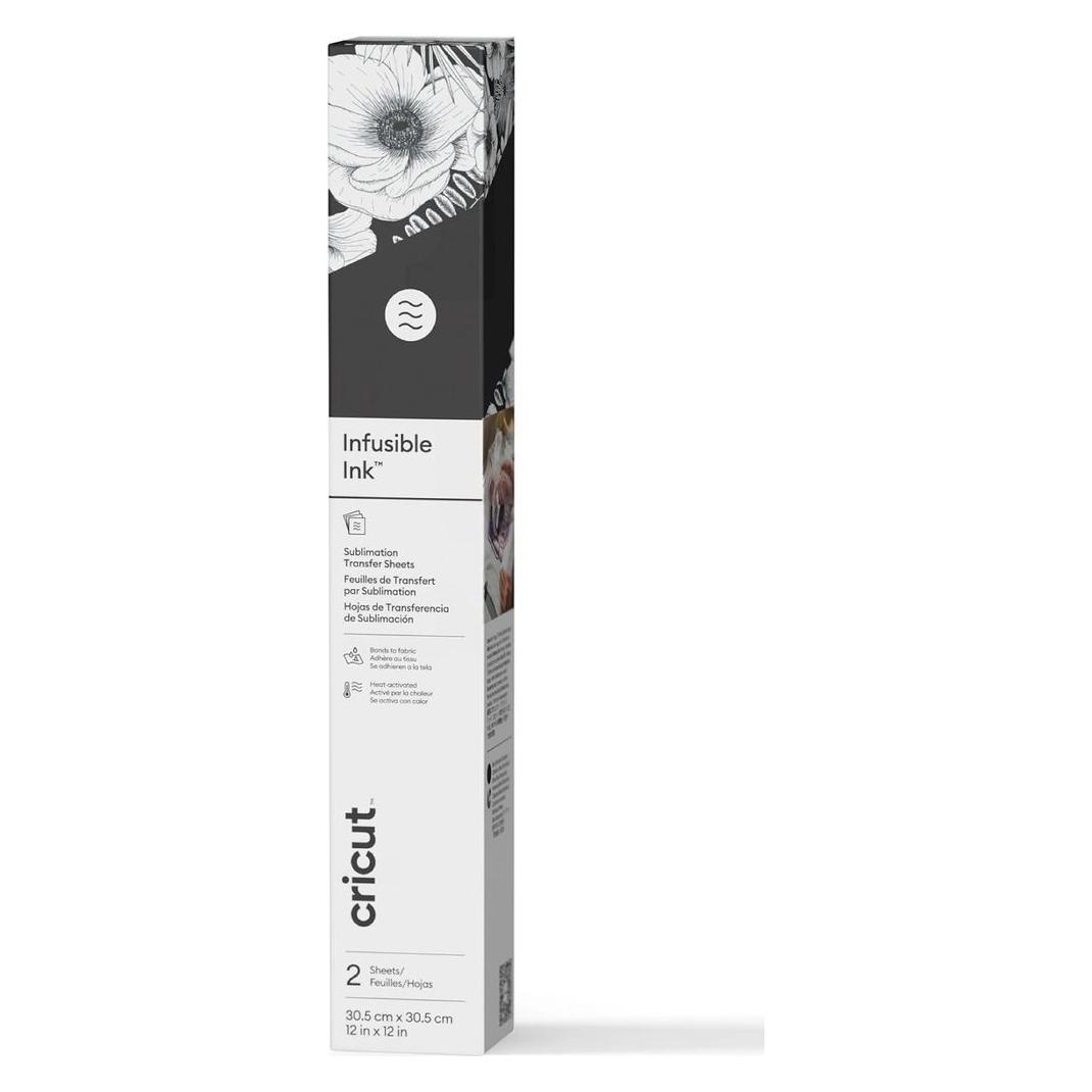 Cricut Infusible Ink Transfer Sheets 2-pack Black Botanicals (P) (2011406)