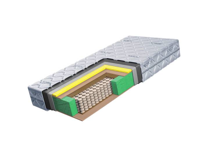Boxxx Taschenfederkernmatratze, H3 + H4, rechteckig, 120x200 cm, Oeko-Tex® Standard 100, Bezug abnehmbar/waschbar, alternative Größen erhältlich, Schlafzimmer, Matratzen Shop, Matratzen, Taschenfederkernmatratzen