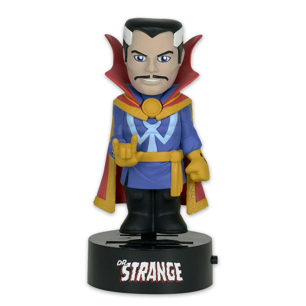 NECA Body Knocker Marvel Comics Dr. Strange figuur met nieuw hoofd en schuifmechanisme