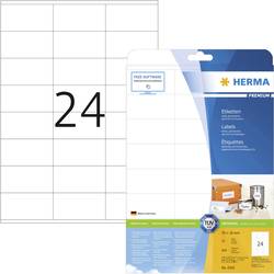 Herma 4360 Universal-Etiketten 70 x 36 mm Papier Weiß 600 St. Permanent haftend Tintenstrahldrucker, Laserdrucker, Farblaserdrucker, Kopierer, Farbkopierer,