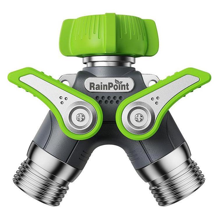 RainPoint Dual Garden Hose Splitter (Bewässerungsventil) (1752236462)