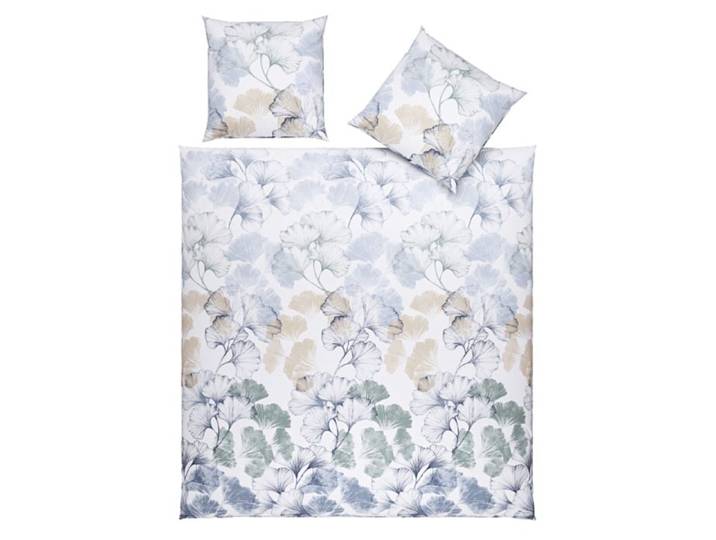 Bettwäsche mit elegantem Ginkgo-Design – Duvetbezug – 240x240 cm