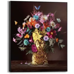 Bild LION VASE (BHT 50x40x3 cm) - bunt - BHT 50x40x3 cm