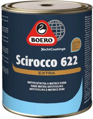 Boero Antivegetativa Scirocco 622 Extra matrice dura 5 lt. 201 Black