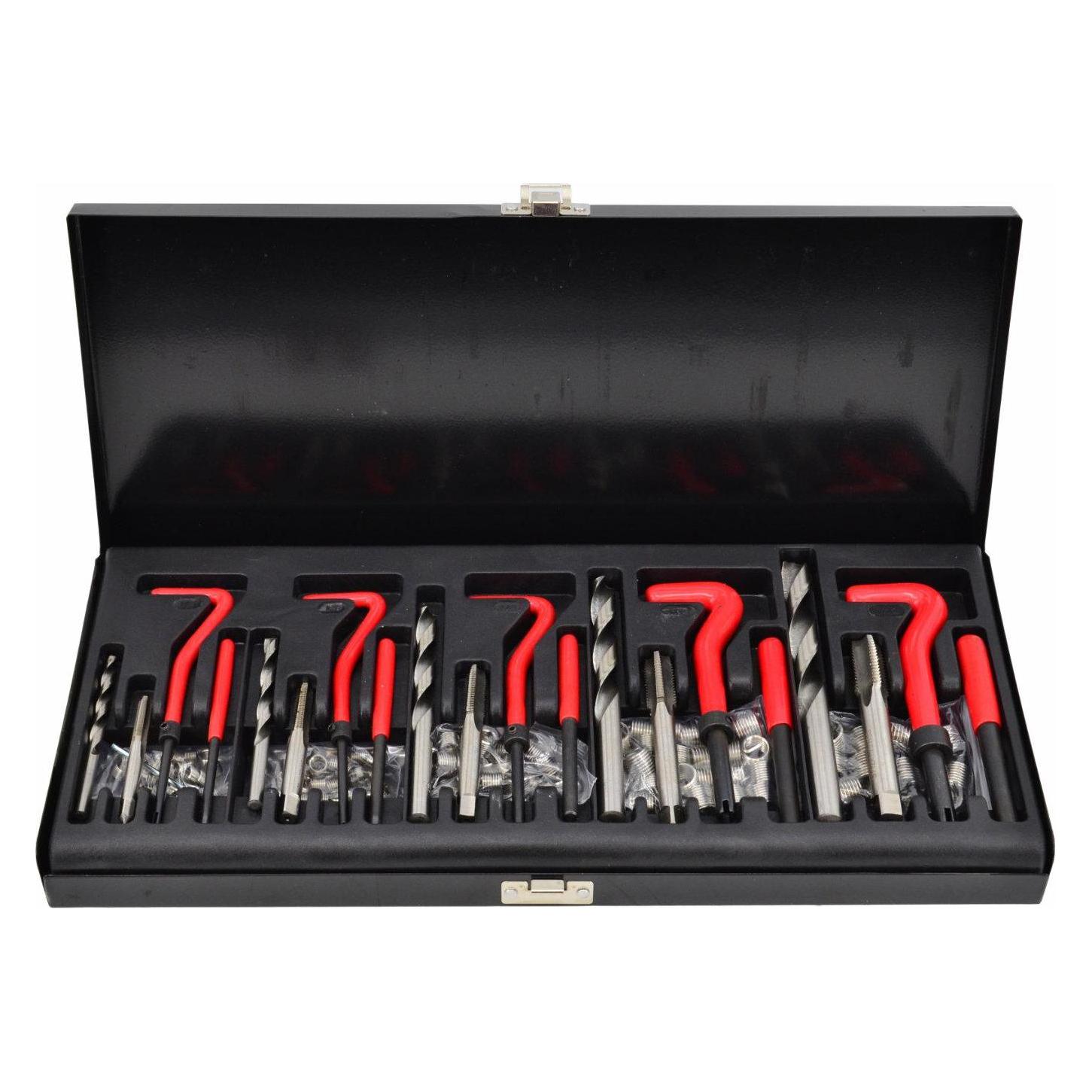 Awtools ZESTAW DO NAPRAWY GWINTÓW M5-M12 131szt. BLACK LINE (AW16520)