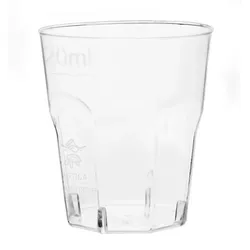 MONOUSO - Wiederverwendbarer Schnapsglas PS Klar 25ml (1.000 Stück)