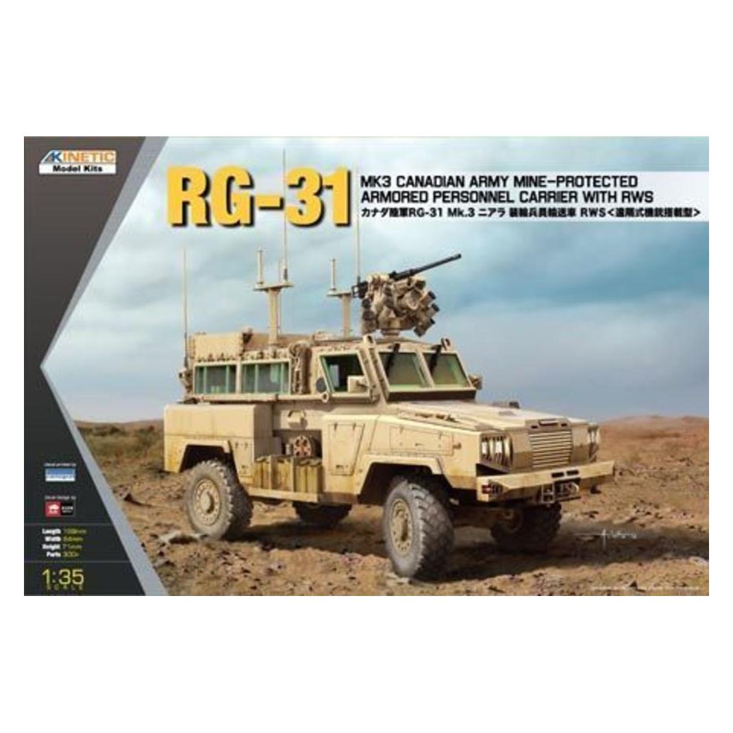 Kinetic RG-31 MK3 Canada Army W/Crows (K61010)