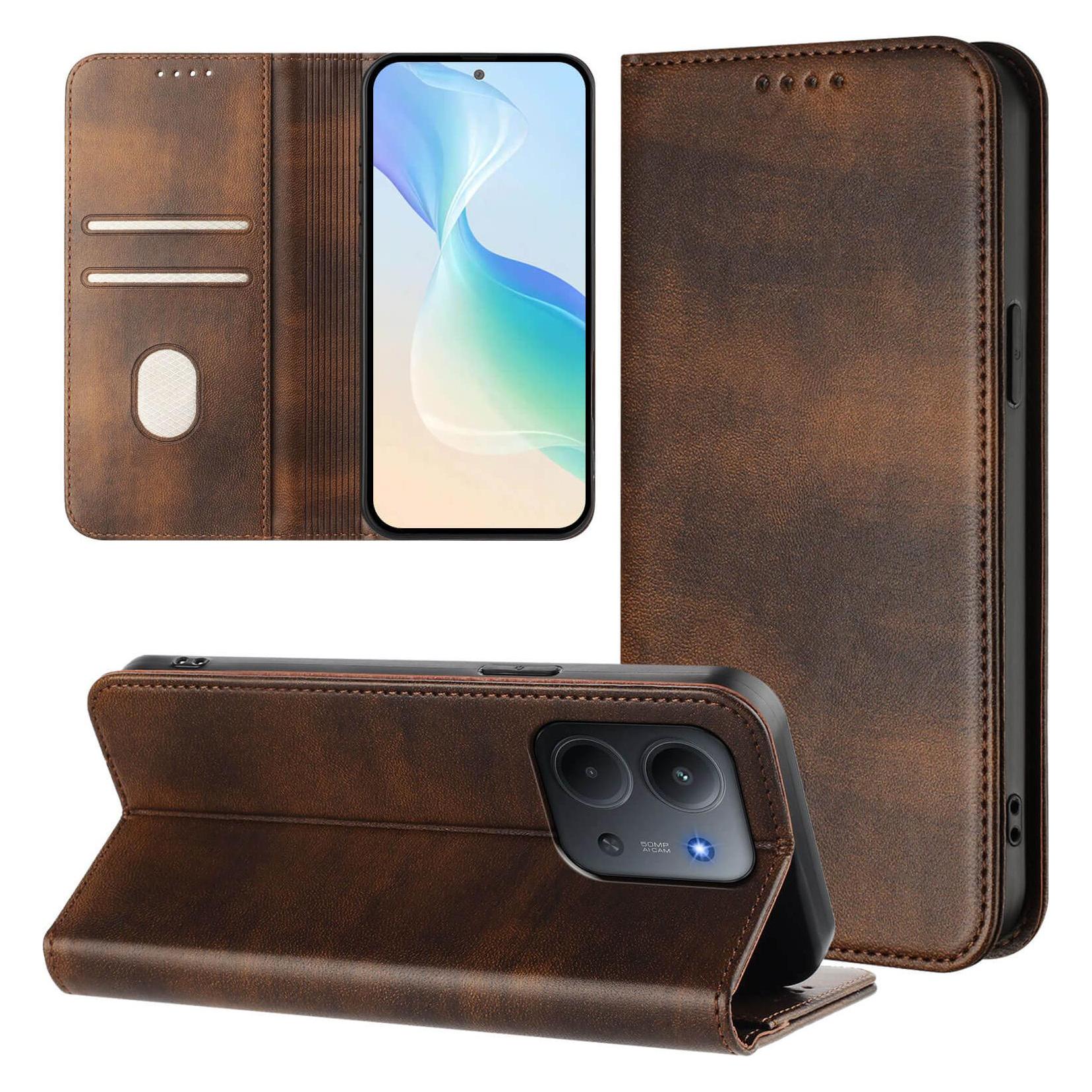 Cover-Discount Xiaomi Redmi 15C - Vintage Flip Case (Xiaomi Redmi 15C) (62421081)