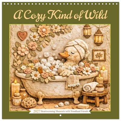 A Cozy Kind of Wild (Wall Calendar 2027 12 × 12 Inch) CALVENDO 12 Month Wall Calendar