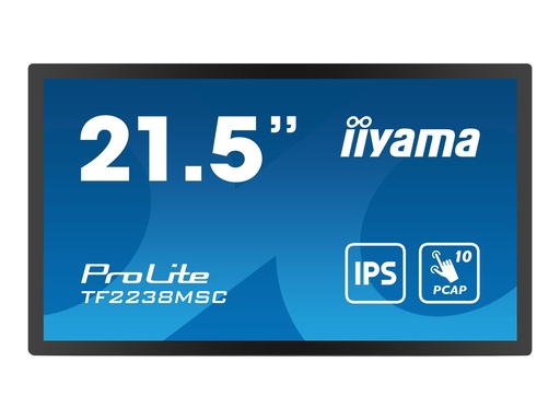 Iiyama ProLite TF2238MSC-B1 - LED-Monitor - 54.5 cm (21.5") (TF2238MSC-B1)
