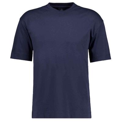 T-Shirt RAGMAN, Herren, Gr. XXL, blau (dunkelblau, 711), Jersey, Baumwolle, regular fit, Shirts T-Shirt