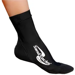 Rubbabu, Unisex, Sportsocken, Classic High Top Sand Socks (31 - 48), Schwarz