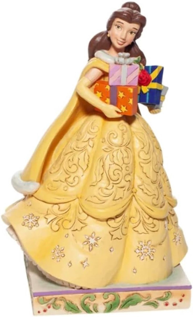 Enesco Gift of Love Belle Christmas edition tabletop decor voor volwassenen