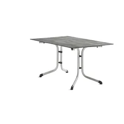 Sieger Boulevard Klapptisch   , grau , Maße (cm): B: 140 H: 73