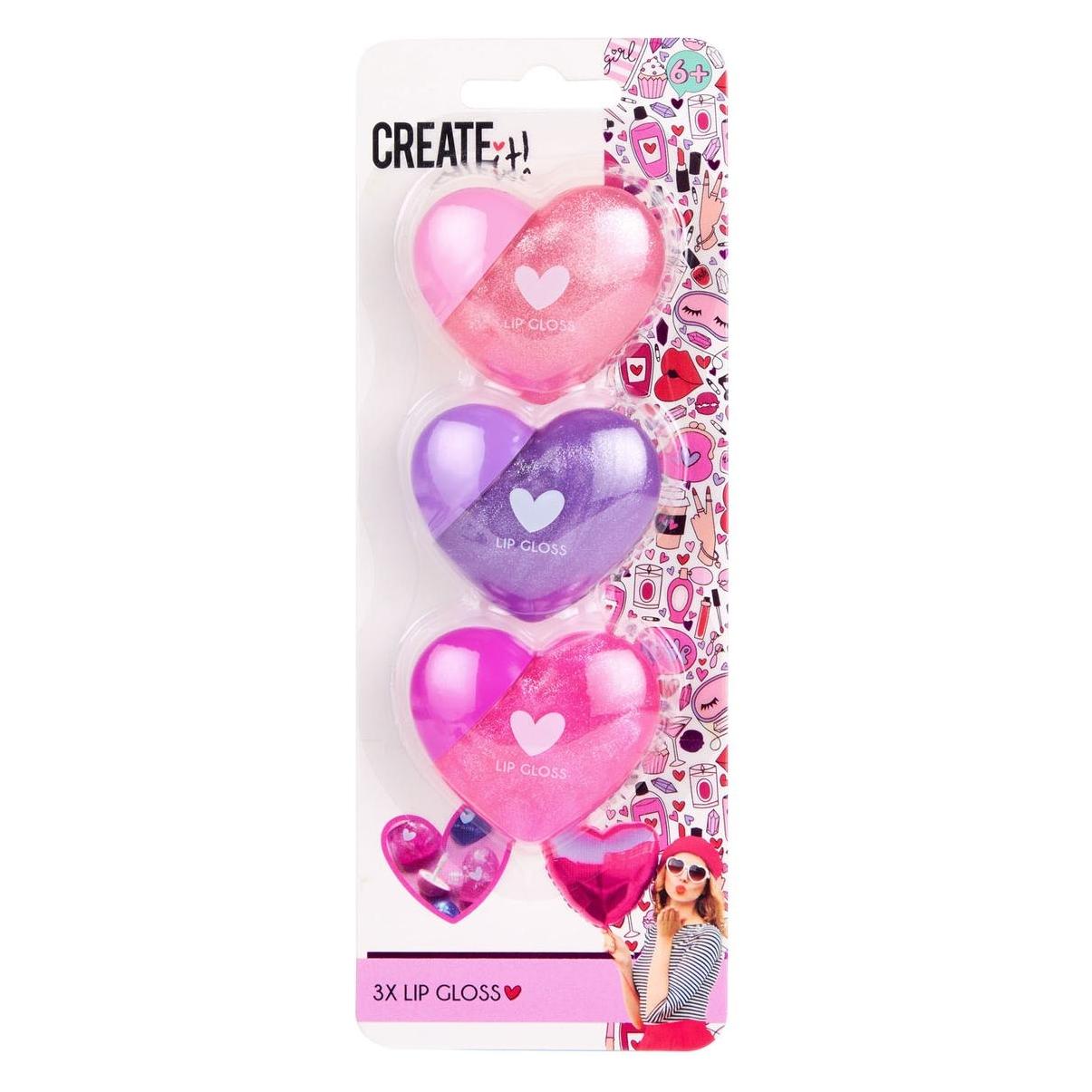 Create It! Herz-Lippenbalsam, 3 Stück (Lippenbalsam) (67650595)