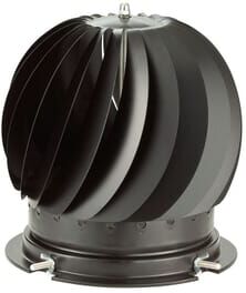 M.A.D Cowls MAD Spinner Black Chimney Cowl