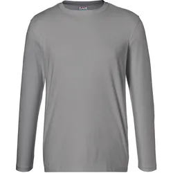 KÜBLER SHIRTS Longsleeve mittelgrau XXL - 5025 6240-95-XXL - mittelgrau