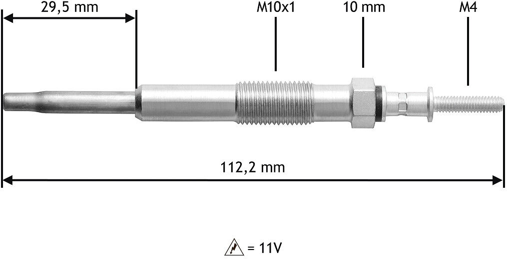 Valeo Glühkerze 345135 Für Kia